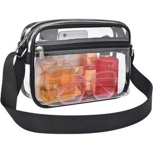 Clear Bag for Stadium Events Clear Messenger Bag Suitable for Concert Outfits